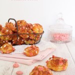 Chouquettes aux pralines roses