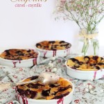 Clafoutis citron – myrtille