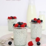 Pudding de chia vanille – fruits rouges