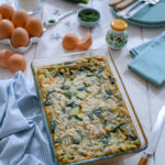 Clafoutis saumon – courgette