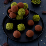 Truffes chocolat pistache