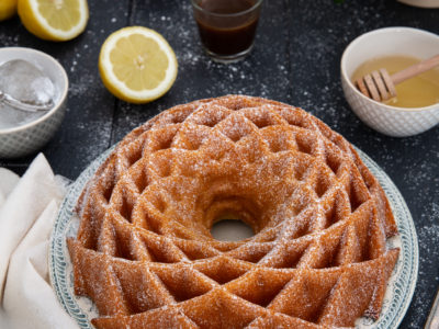 bundt cake citron miel mascarpone