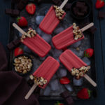 esquimaux fraise chocolat noisette