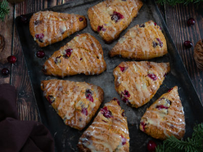 scones cranberries chocolat blanc