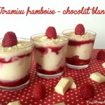 Tiramisu framboise – chocolat blanc