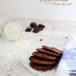 Sablés au chocolat et à la fleur de sel