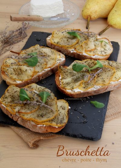 bruschetta-chevre-poire-thym