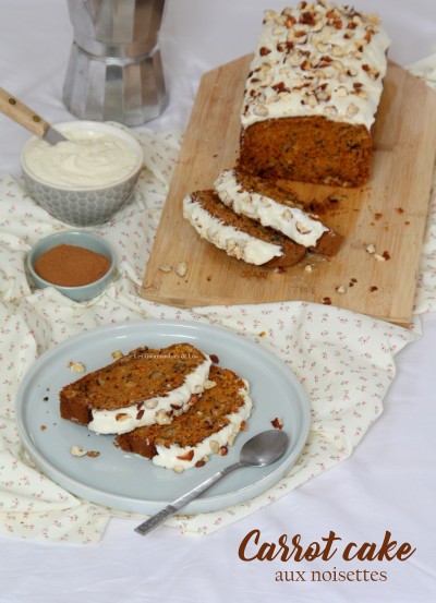 Carrot cake aux noisettes