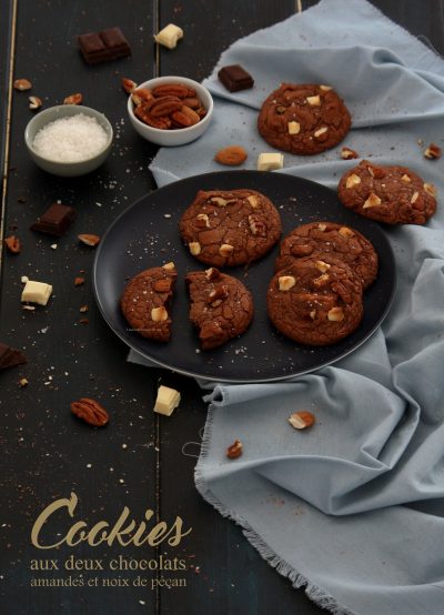 cookies-aux-deux-chocolats-amandes-noix-de-pecan