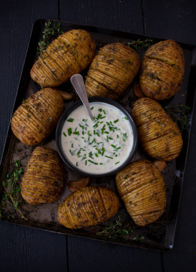 hasselback potatoes