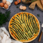 Quiche saumon asperge