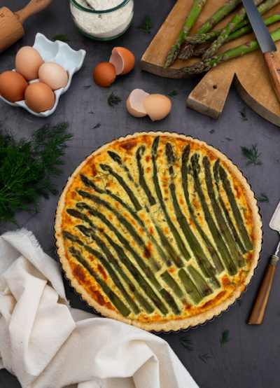 quiche saumon asperge