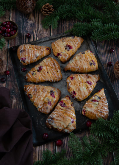 scones cranberries chocolat blanc