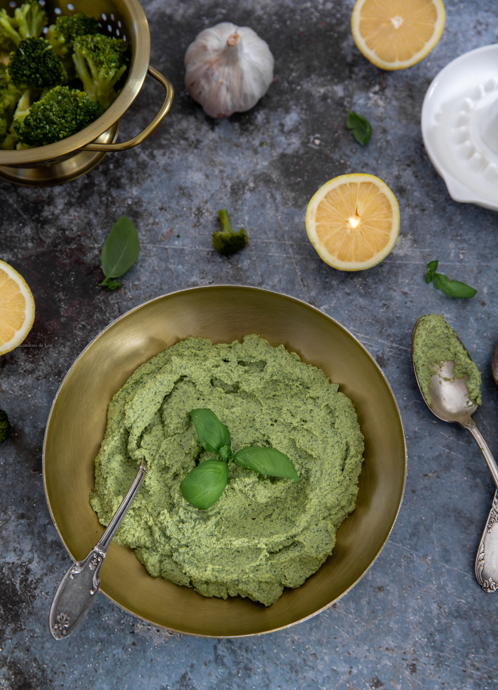 pesto de brocolis