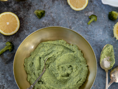 pesto de brocolis