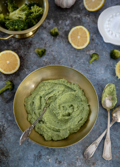 pesto de brocolis